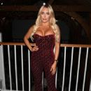 Amber Turner – TOWiE TV Show Christmas Special filming - 454 x 681