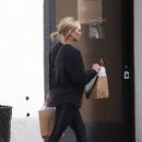 Hilary Duff – Buying Christmas supplies in Los Angeles