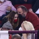 Emma Stone – Watching a basketball game between Olympiacos BC vs AS Monaco in Piraeus - 454 x 293