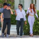 Sophie Turner – With Joe Jonas and friends in Downtown Miami