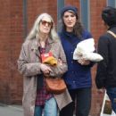 Patti Smith – With Jesse Shopping for books in Manhattan’s SoHo neighborhood - 454 x 697