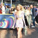 Georgia Toffolo – Pictured at the Eurovision final held at the MS Arena in Liverpool - 454 x 610