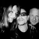 Helena Christensen, Bono and Jean Pigozzi - 454 x 361