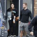 Jacqueline Jossa – With Dan Osbourne spotted at their new home in Essex - 454 x 554