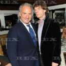 Mick Jagger & L'Wren Scott at CHANEL and CHARLES FINCH Host a Pre-Oscar Dinner Celebrating Fashion and Film, in Madeo Restaurant, Beverly Hills, Los Angeles - 27 Feb 2011 - 440 x 550
