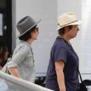 Sara Gilbert – Seen out enjoying lunch with a friend in Los Angeles