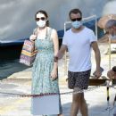 Bee Shaffer – In a bikini and out in Portofino - 454 x 563