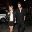 Gabriella Brooks – Steps Out for dinner in London - 454 x 595
