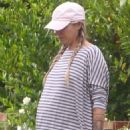 Christina Perri – Shows her growing baby bump in Los Angeles - 454 x 681