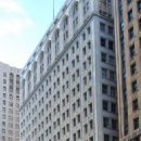Skyscraper office buildings in Detroit