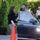 Jennifer Garner – With Ben Affleck chatting by her car in Los Angeles