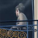 Kristen Stewart – seen inside the Martinez Hotel in Cannes, France