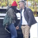 Sarah Silverman – Sharing a kiss with her boyfriend Rory Albanese in Los Angeles - 454 x 681