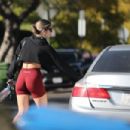 Shauna Sexton &#8211; Shows off her tight abs while out in West Hollywood