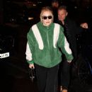 Gigi Hadid – On a night out at the Al-Ajami Lebanese restaurant in Paris - 454 x 681