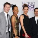Zach Cregger, Tempestt Bledsoe, Erinn Hayes and Jesse Bradford attend the 2013 People's Choice Awards at Nokia Theatre L.A. Live in Los Angeles on Jan. 9, 2013