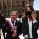 Carla Bruni – Attends the demonstration in support of the family of Sarah Halimi in Paris