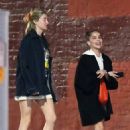 Shailene Woodley – With Zoe Kravitz – Seen out to dinner at Buvette – New York City - 454 x 681