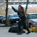 Queen Latifah – Filming ‘The Equalizer’ TV Series in New York - 454 x 340