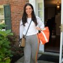 Katie Lee Biegel – In a grey Addidas sweatpants out in New York - 454 x 681