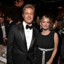 Brad Pitt and Olivia Hamilton- The 80th Golden Globe Awards (2023) - 411 x 612