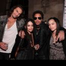 Jason Momoa, Lisa Bonet, Lenny Kravitz, and Zoe Kravitz - 454 x 349