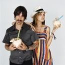 Anthony Kiedis and Nika (Model) - 454 x 560