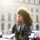 Tina Kunakey – Photoshoot in Place Vendôme during Paris Fashion Week - 454 x 681