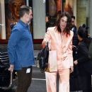 Sara Bareilles – Arrives at NBC studios in New York - 454 x 645