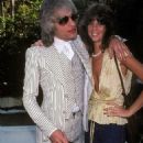 Tony Kaye, and Jackie Fox of The Runaways attend the wedding of Michael and Pamela Des Barres in LA on 29 October 1977