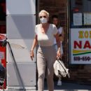 Brigitte Nielsen – Steps out for a mani and pedi in Los Angeles - 454 x 588