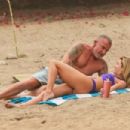 AnnaLynne McCord – Bikini candids on the beach in Huntington Beach