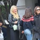 Elisabeth Moss – On the set of ‘The Veil’ in Paris - 454 x 656