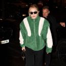 Gigi Hadid – On a night out at the Al-Ajami Lebanese restaurant in Paris - 454 x 681