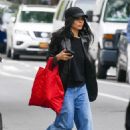 Zoe Kravitz – Is pictured on a stroll in New York - 454 x 629