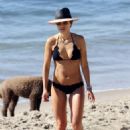 Jordana Brewster – In a bikini in Santa Barbara