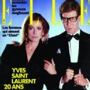 Catherine Deneuve, Yves Saint-Laurent - Elle Magazine Cover [France] (1 February 1982)