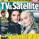 Emilia Clarke, Kit Harington - TV & Satellite Week Magazine Cover [United Kingdom] (28 March 2015)