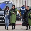 Michelle Keegan – Arriving for Brassic filming in Blackpool - 454 x 327