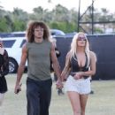 Tana Mongeau – With Adam Dubuc seen at Coachella - 454 x 638
