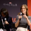 Jessica Stroup at Iron Fist Press Conference in Seoul 03/29/2017 - 454 x 303