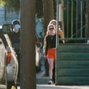 Kristen Stewart – With Dylan Meyer arrive at a movie studio in Los Angeles