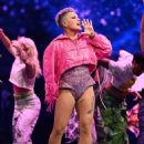 Pink Performs at Trustfall Tour at The Amerant Bank Arena in Sunrise - 454 x 624