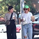 Alia Shawkat &#8211; Grabbing coffee with a friend in Los Feliz