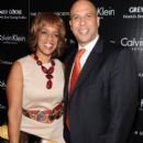 Gayle King and Cory Booker