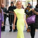 Leslie Bibb – Is seen arriving at The View in New York