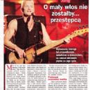 Sting - Zycie na goraco Magazine Pictorial [Poland] (31 March 2022) - 454 x 626
