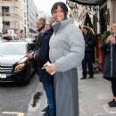 Ella Balinska – Leaving her hotel during Paris Fashion Week - 454 x 681