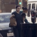 Bhad Bhabie – Shows her baby bump during a casual Los Angeles outing