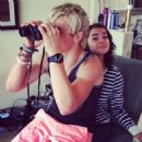 Maia Mitchell and Ross Lynch